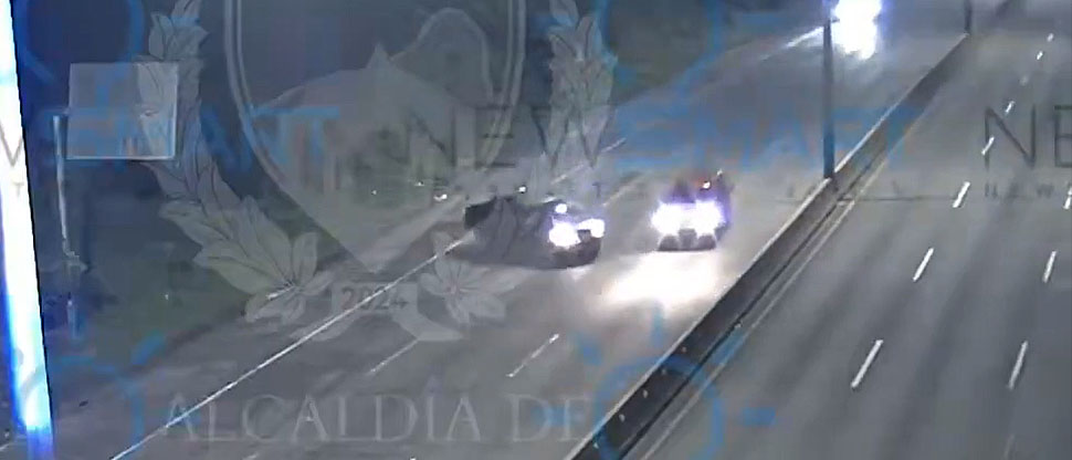 Conductor a excesiva velocidad casi provoca una tragedia en bulevar Monseñor Romero