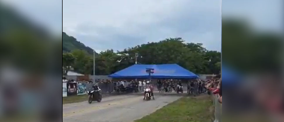 Este es el momento exacto cuando motociclista fallece durante carrera en pista de Santa Ana