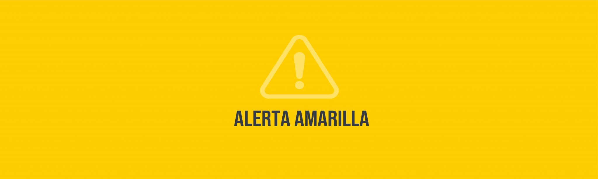 Emiten Alerta Amarilla a escala nacional por lluvias