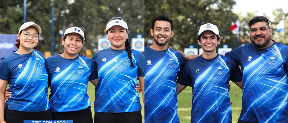 Arqueros salvadoreños ganan oro en los Juegos Centroamericanos Guatemala 2025