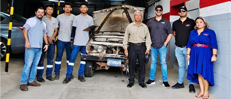 Repararán gratis pick up arrastrado la semana pasada por inundación en Santa Ana