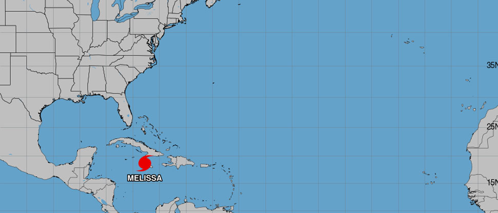 El extremadamente poderoso huracán Melissa se aleja de Jamaica y se dirige a Cuba