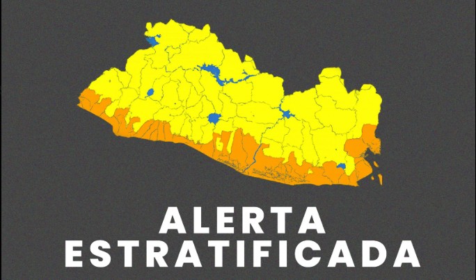 Emiten Alerta Estratificada a nivel nacional por lluvias