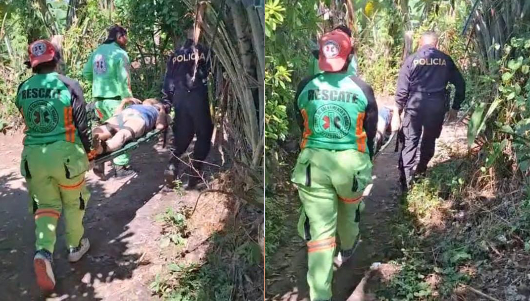 Trasladan de emergencia a persona de la tercera edad que sufrió pre-derrame cerebral