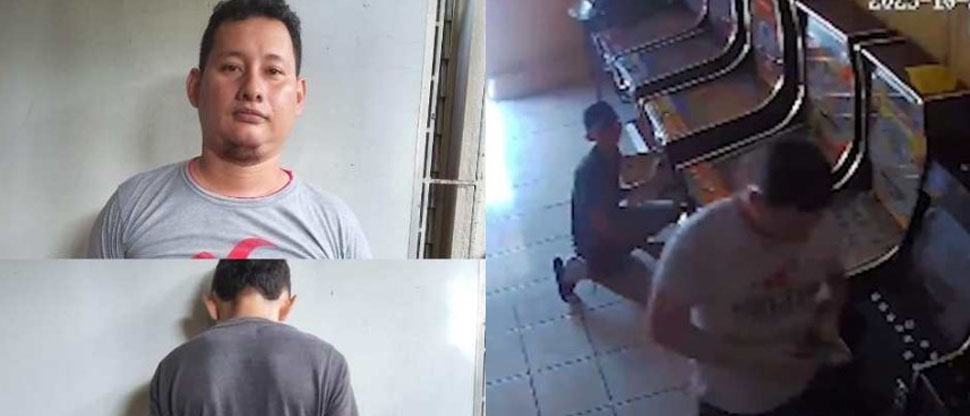 Policías capturan a dos sujetos que hurtaron dinero de máquinas tragaperras