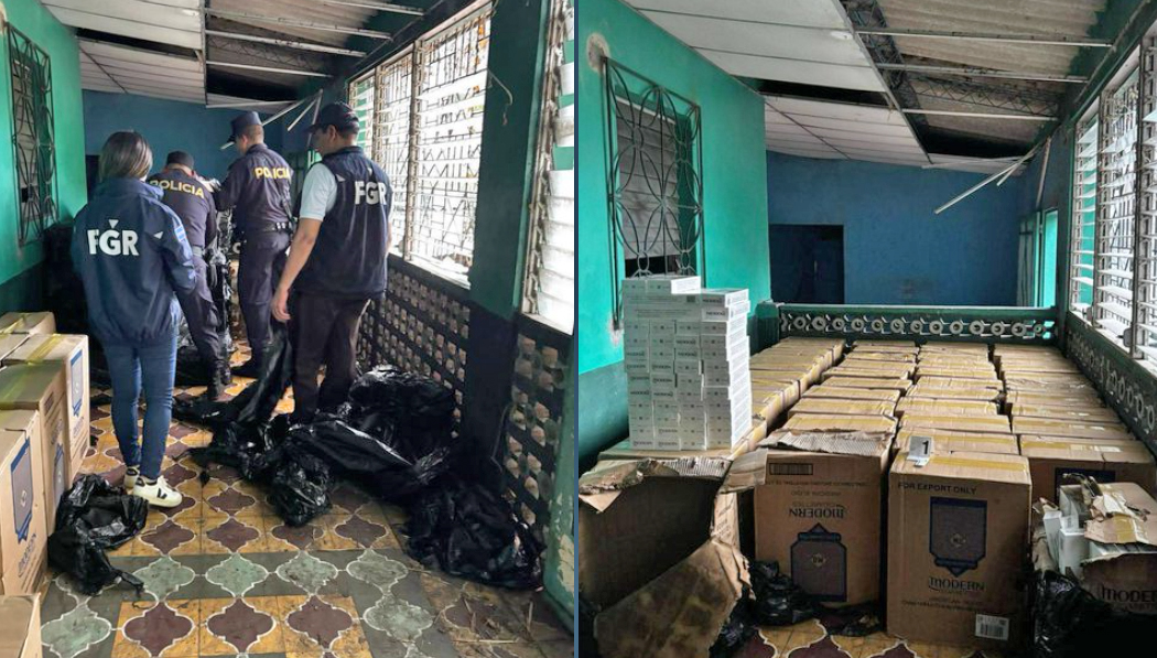 Allanan vivienda y localizan paquetes de cigarrillos que ingresaron de contrabando