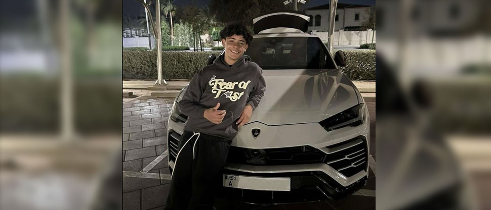 CR7 jr presume en redes sociales su primer vehículo de lujo