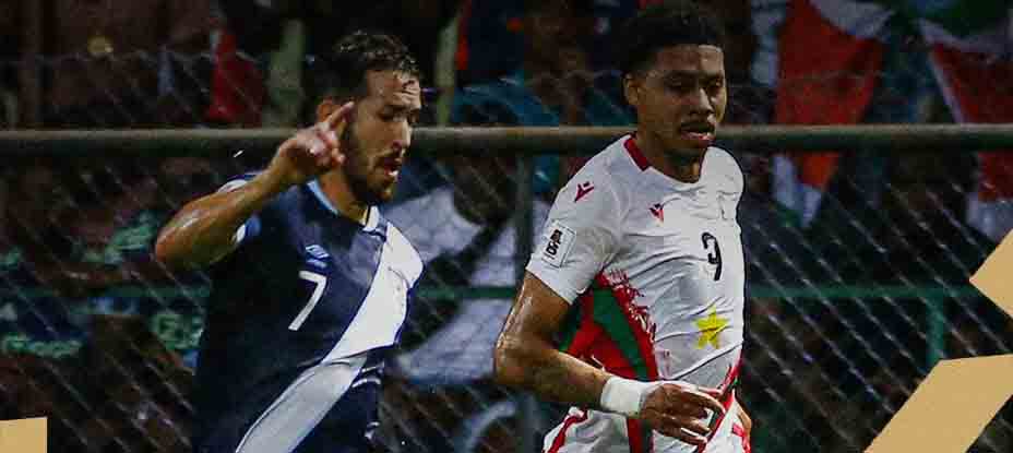 Surinam y Guatemala empatan 1-1 este viernes