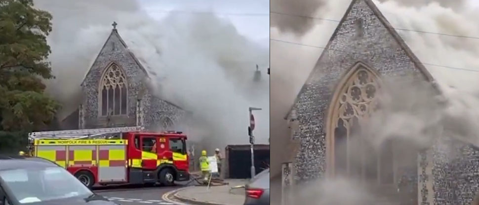 Reino Unido: otra iglesia incendiada en Gran Bretaña
