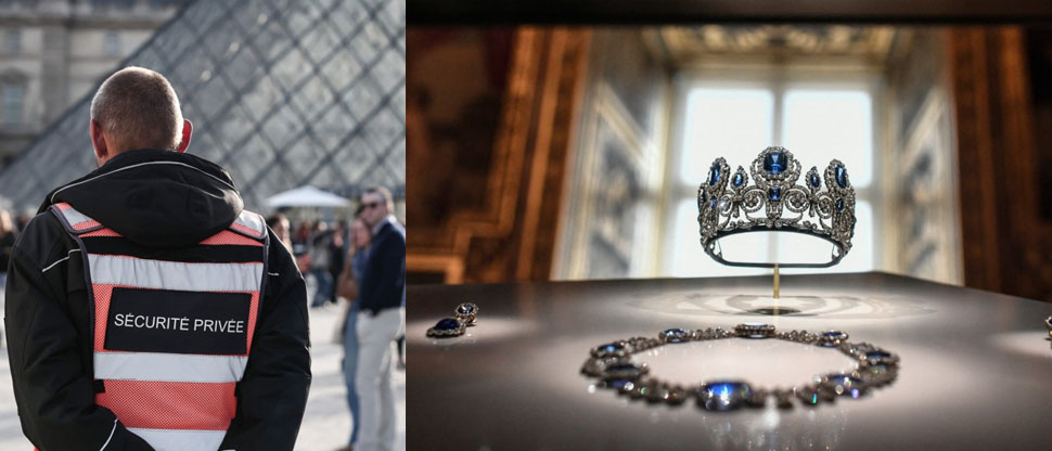 Francia: Dos hombres detenidos por el robo de joyas en el Louvre