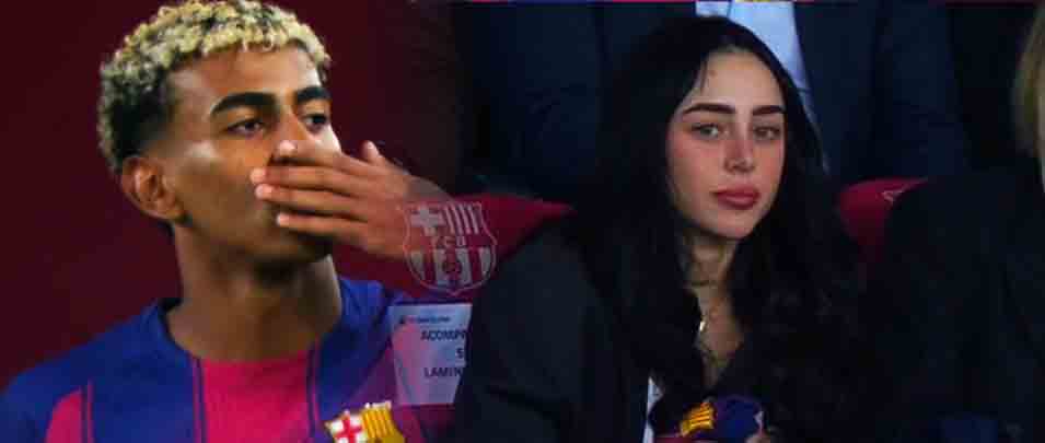 ¡Hay amor! Lamine Yamal dedica su gol de penal a Nicki Nicole