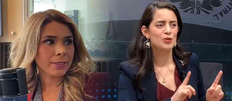 Marcela Villatoro le recuerda a Claudia Ortiz que fundador de VAMOS fue parte de ARENA