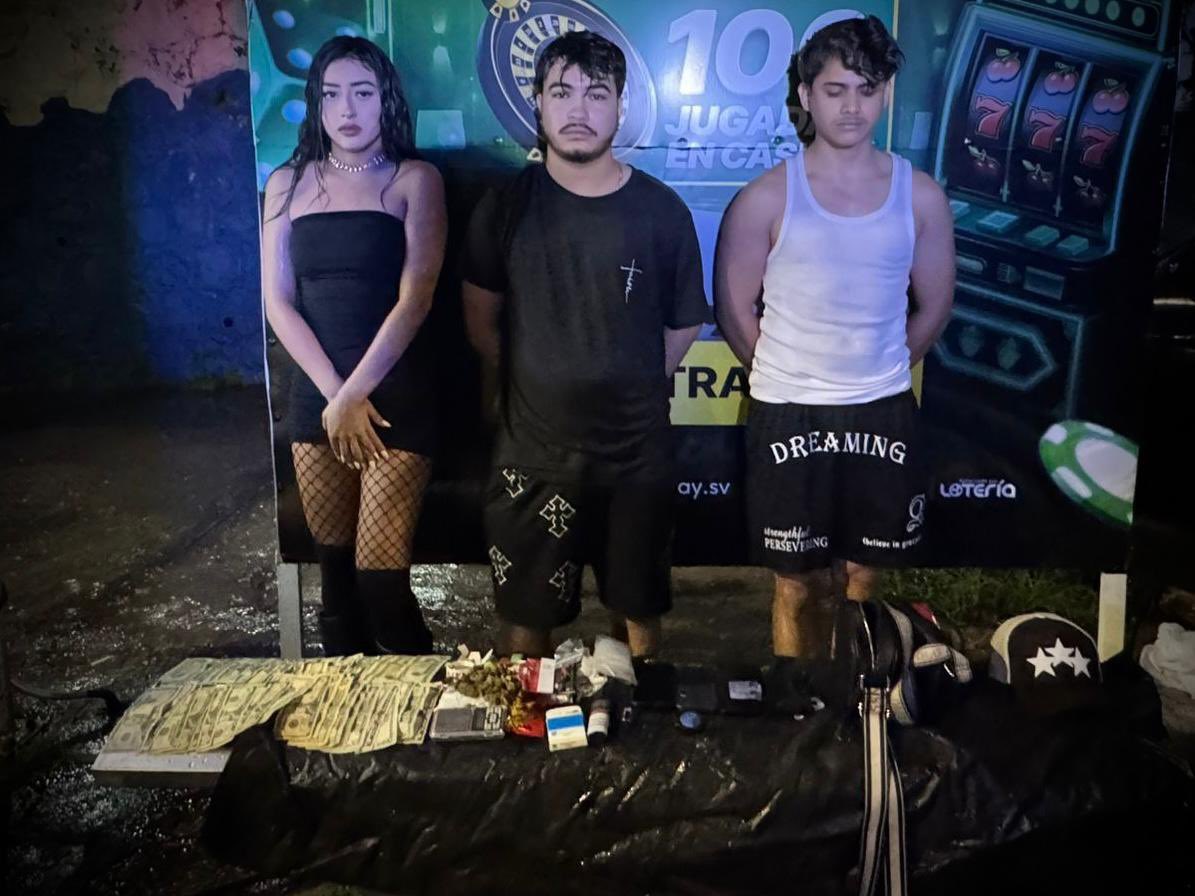 Capturados: Transportaban drogas en San Salvador cuando tuvieron un accidente de tránsito