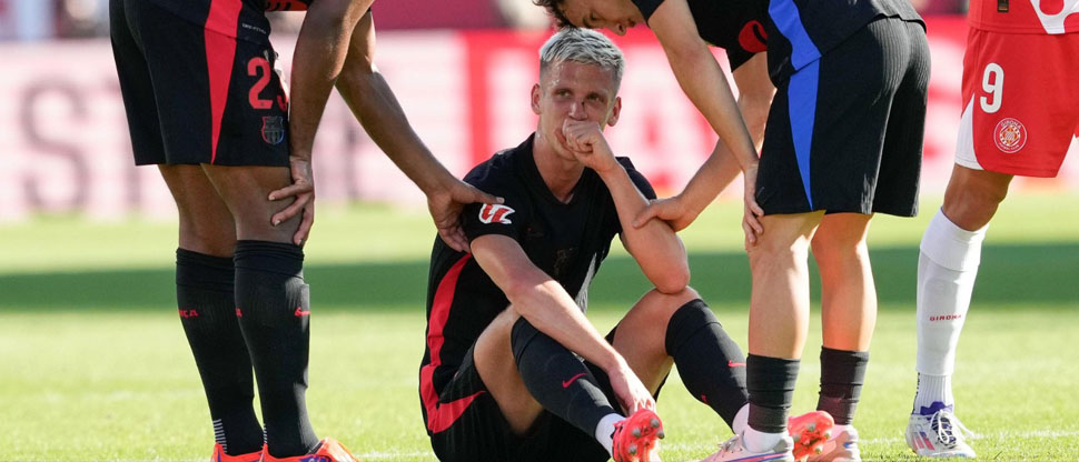 Dani Olmo estará entre 3 a 4 semanas de baja tras sufrir lesión