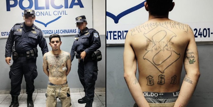 Cae pandillero salvadoreño que había huido a Guatemala por miedo al Régimen de Excepción