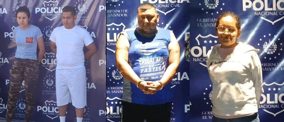 Capturan a pandilleros de la 18 que extorsionaban a la población en Apopa