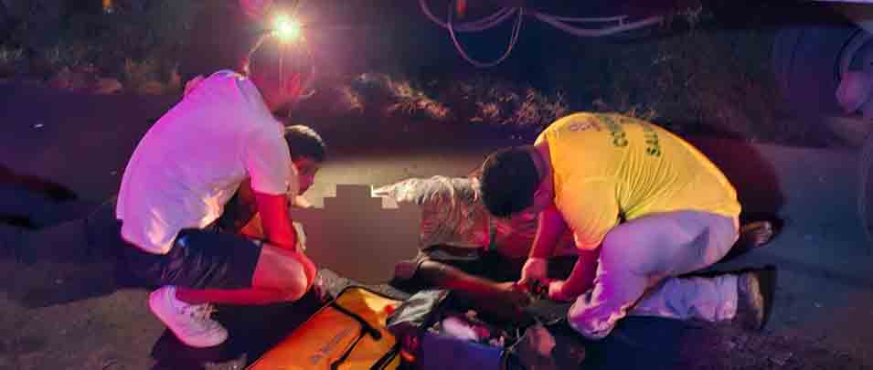 Conductor se lesiona tras impactar contra rastra en San Julián