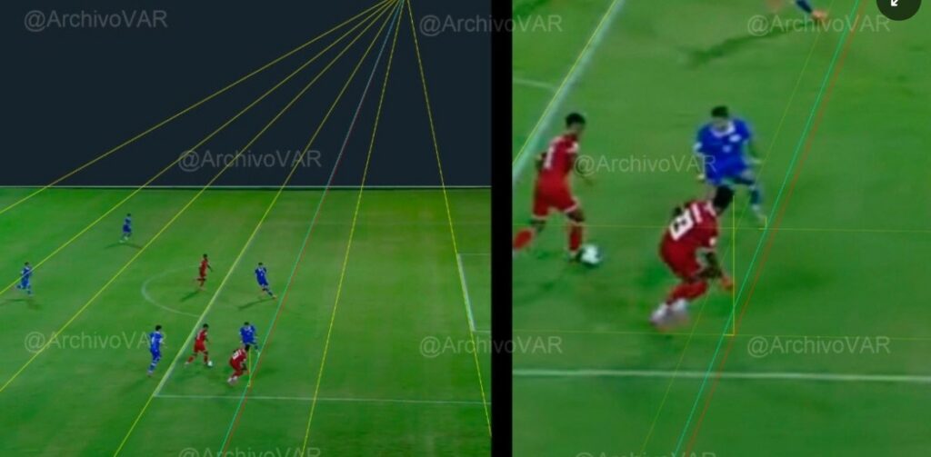 Tecnología confirma fuera de juego en el gol de Panamá contra El Salvador