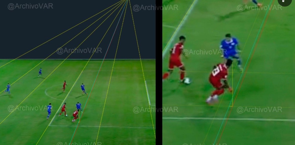 Tecnología confirma fuera de juego en el gol de Panamá contra El Salvador