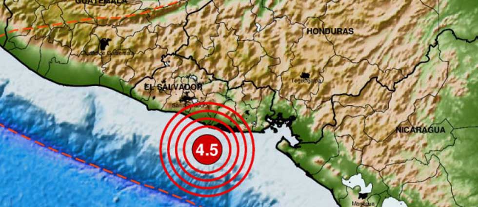 Fuerte sismo sacudió la mayor parte del país la noche del domingo