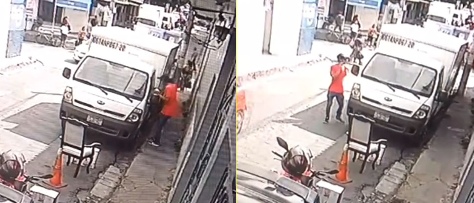 Piden los “Tres doritos después” para sujeto que hurta pertenencias dentro de vehículo
