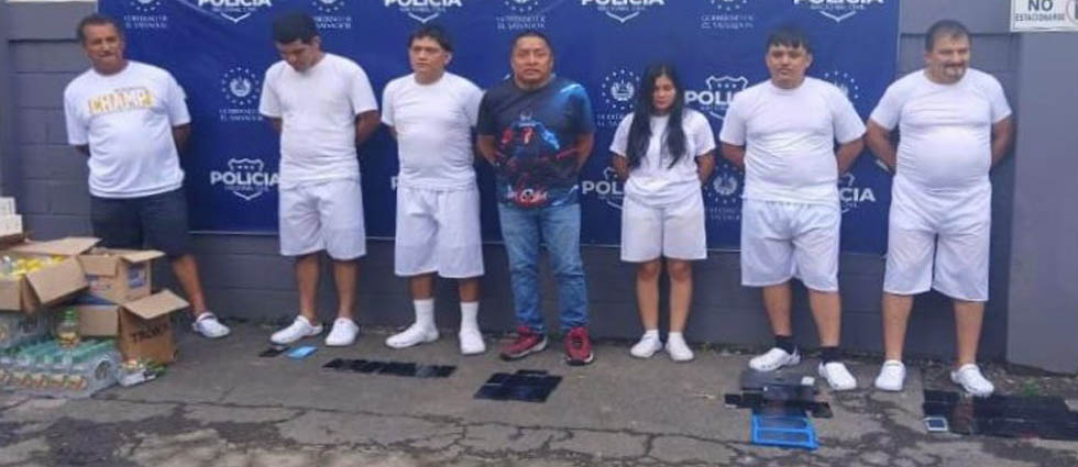 Sonsonate: capturan a comerciantes que obtenían celulares y otros aparatos de manera ilícita