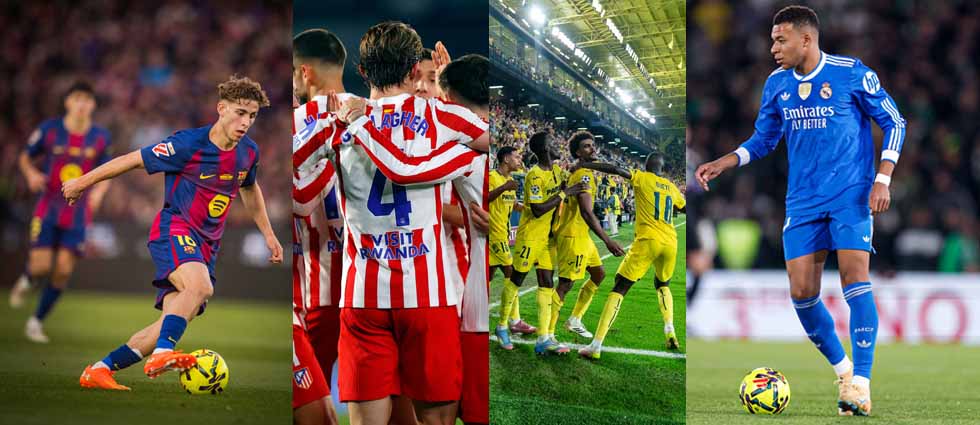 Así queda la tabla de LaLiga tras el pinchazo del Madrid y victorias del Barcelona, Atlético y Villareal