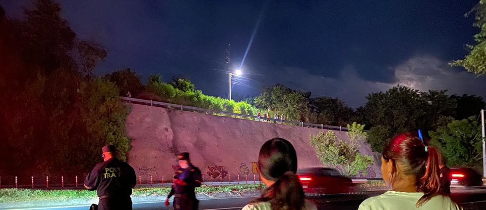 Peatón fallece tras ser arrollado en la carretera de Oro