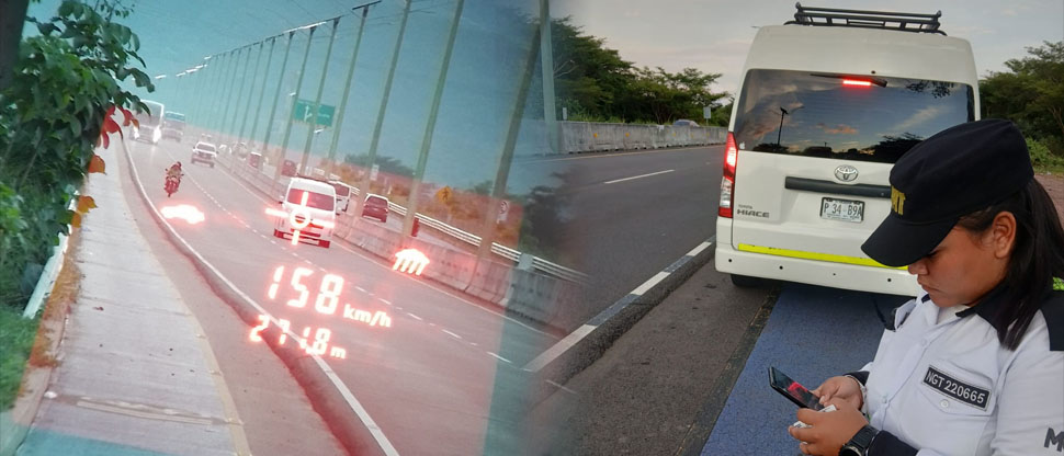 Sorprenden a automovilista que manejaba a casi 160 kilómetros por hora