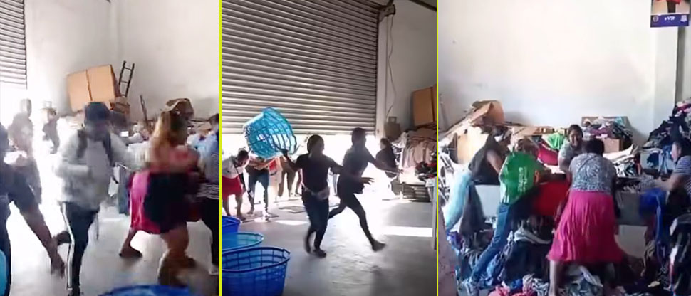 Personas se enloquecen tras apertura de tienda de ropa americana y artículos usados