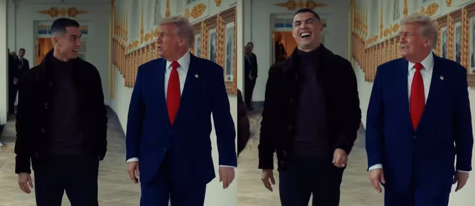 La Casa Blanca publica un video de ‘CR7’ y Trump y escribe: «Los dos mejores de todos los tiempos»