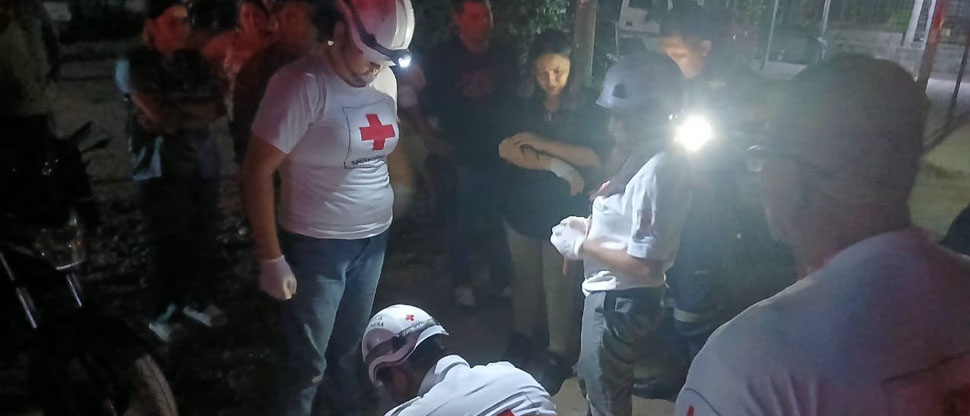 Tres personas resultan lesionadas tras accidente en carretera Troncal del Norte