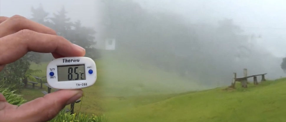 El Pital reporta una de las temperaturas más bajas en todo el país