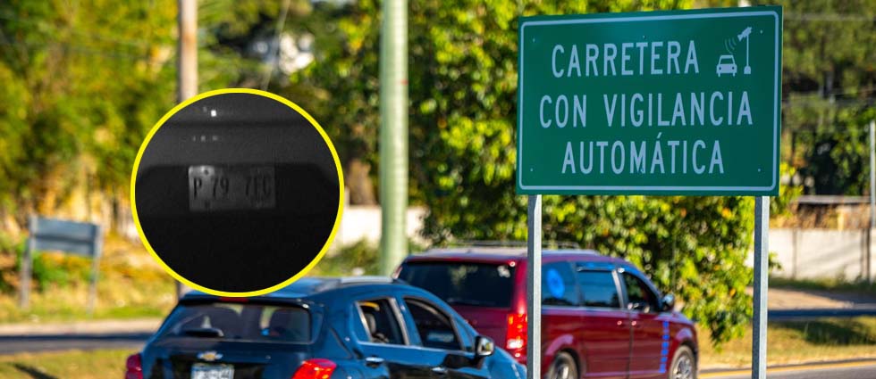 Conductor se ‘gana’ multa de $150 por ¡circular a 153 km/h en un tramo de 110 km/h!
