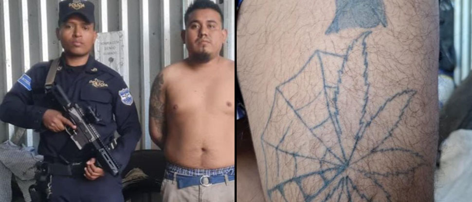 Por temor intentó borrar el tatuaje de su pandilla a la que un día le rindió fidelidad