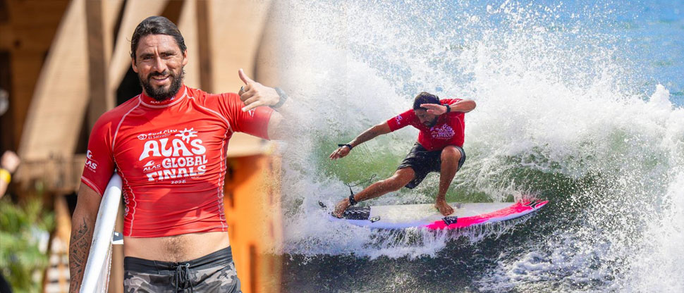 Brayan Pérez clasifica a cuartos de final del Surf City El Salvador ALAS Global Finals