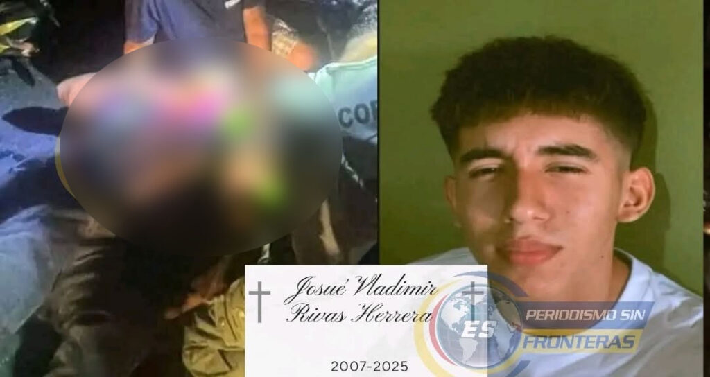 Él era Josué, joven fallecido tras 3 días de permanecer hospitalizado después de brutal accidente