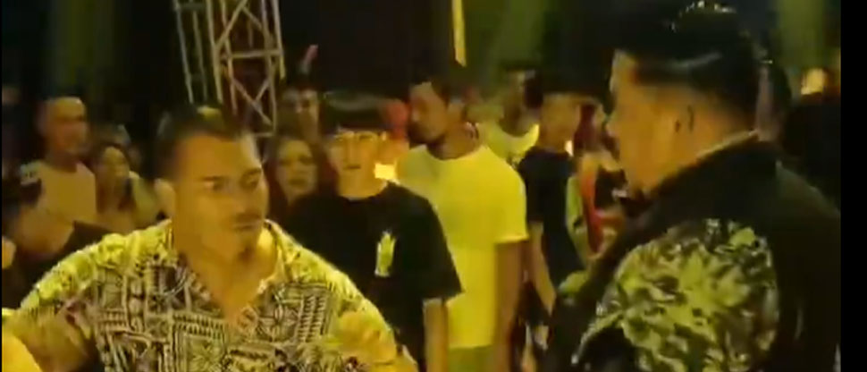 “Ponen quieto” a sujeto que agredió a varias mujeres en baile de Sensuntepeque