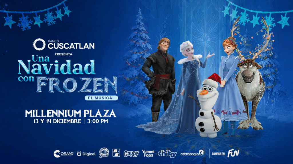 “Una Navidad con Frozen” llenará de magia y alegría El Salvador