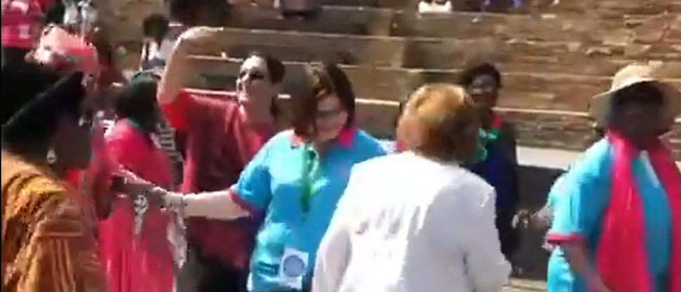 Captan a Lorena Peña bailando en La Habana, Cuba
