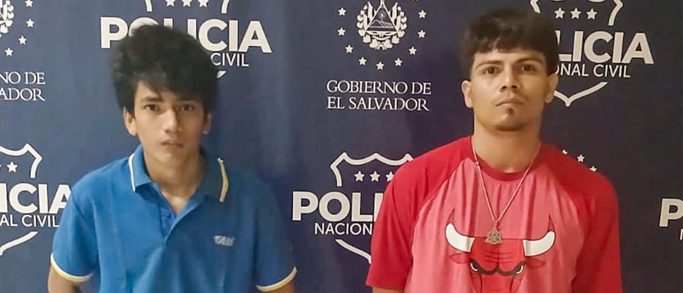 Capturan a dos jóvenes a quienes les encontraron sustancias alucinógenas en San Miguel