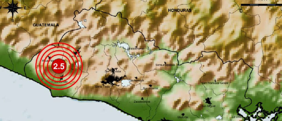 Contabilizan 62 sismos en Juayúa y sus alrededores