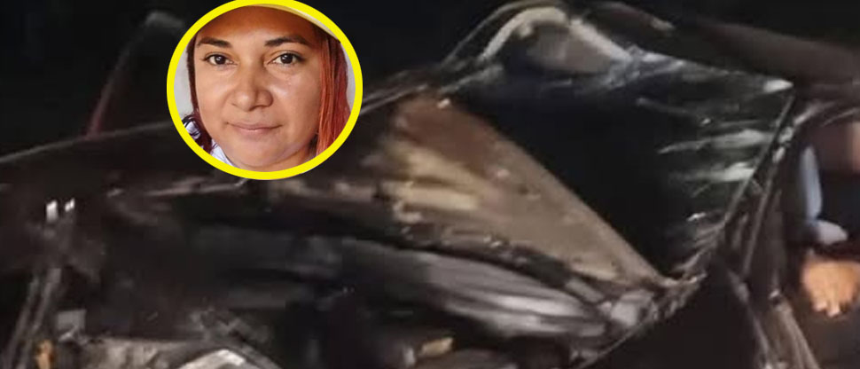 Ella era Yaquelín, quien resultó lesionada en un accidente el viernes y falleció ayer