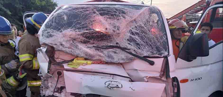 Conductor que provoca accidente en La Paz no guardó la distancia reglamentaria