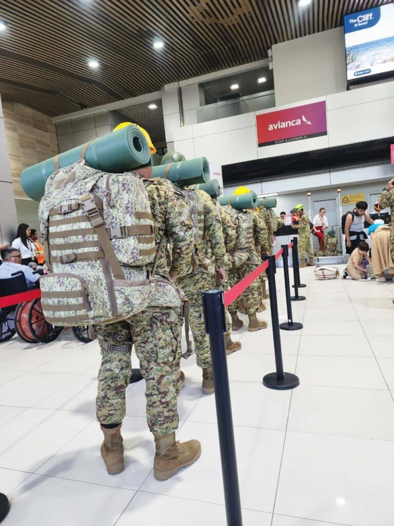 Nuevo contingente salvadoreño de ayuda humanitaria parte hacia Jamaica