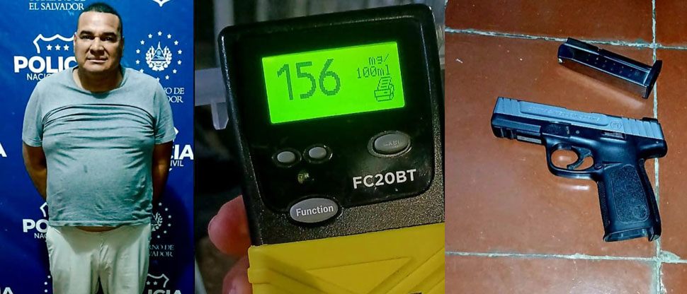 Capturan a sujeto por andar en estado de ebriedad y hacer disparos al aire