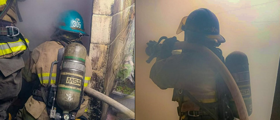 Bomberos sofocan incendio en una vivienda en San Salvador