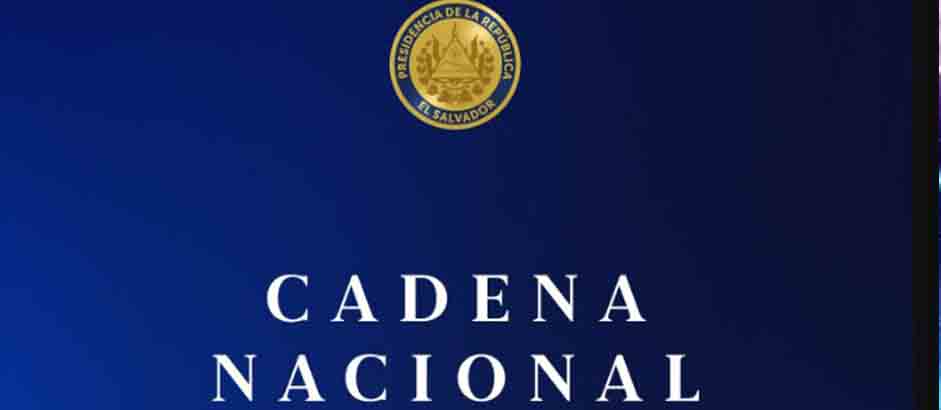 Anuncian Cadena Nacional para este jueves