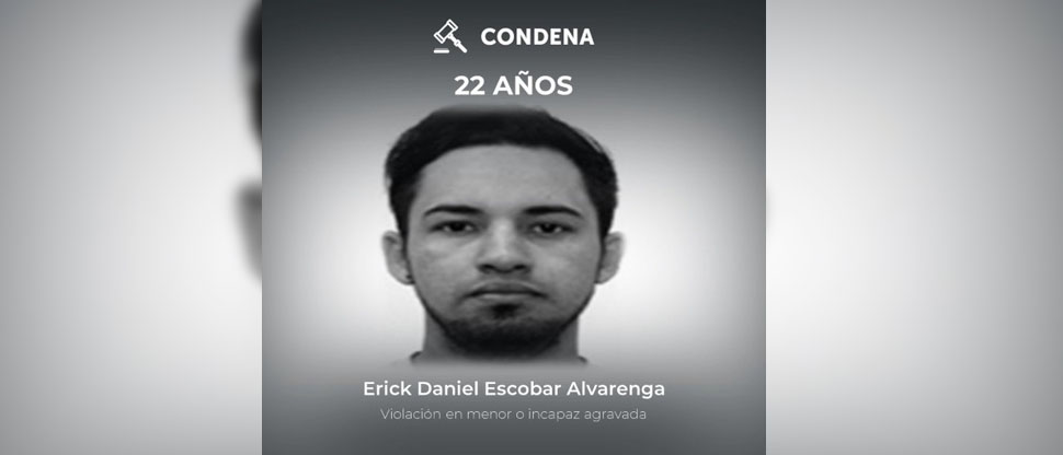 Condenan a 22 años de cárcel a sujeto por aprovecharse de una joven en Chalatenango