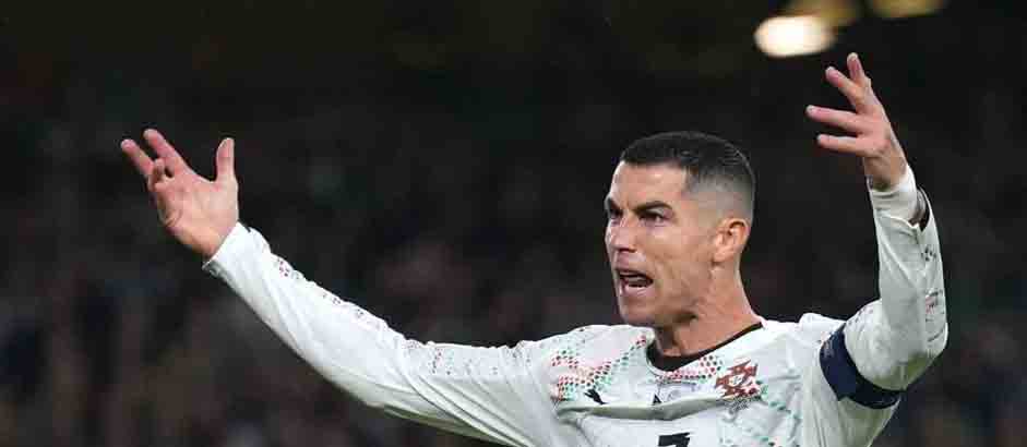 ¡No puede ser!: Cristiano Ronaldo es expulsado contra Irlanda por agredir a un rival